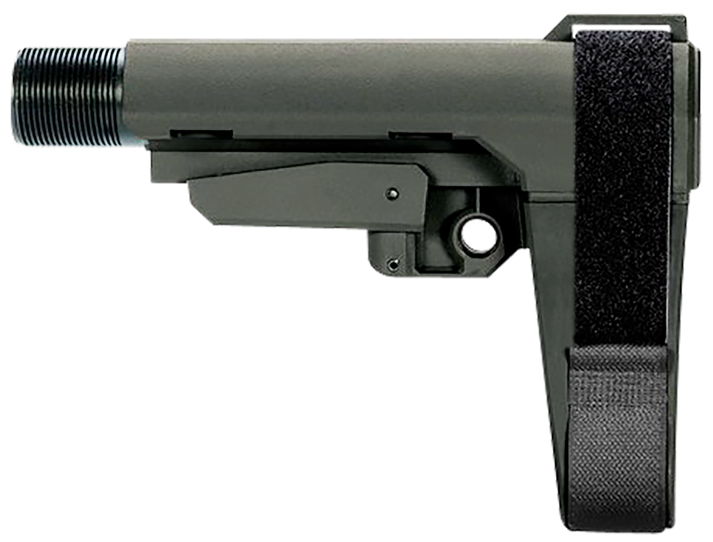 SB Tactical SBA3X03MSB SBA3 X Synthetic Stealth Gray 5-Position Adjustable for AR-Platform (Tube Not Included)