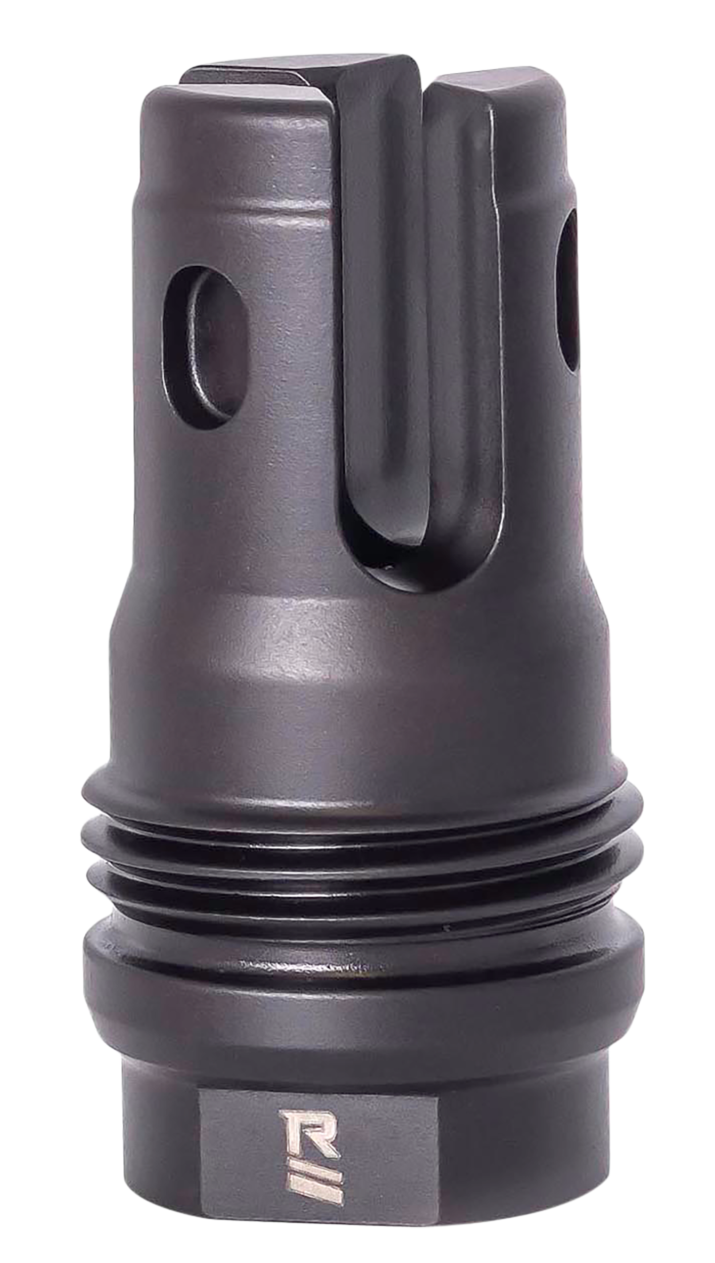 Rugged Suppressor FH008 R3 Flash Mitigation  Black with M15x1 Threads & 2.13" OAL for 7.62mm Radiant762, Surge762, Razor762 & Micro30 Suppressors