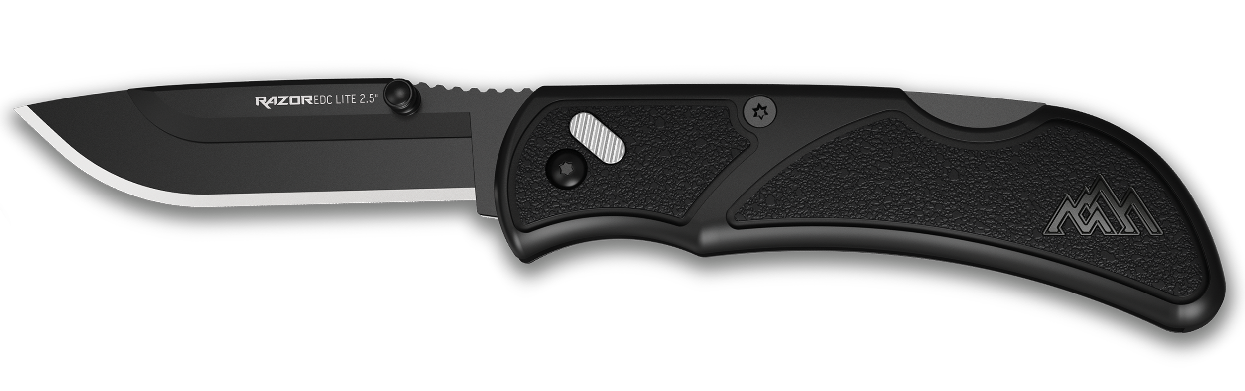 Outdoor Edge RCK252C RazorEDC Lite 2.50" Folding Plain 420J2 SS Blade