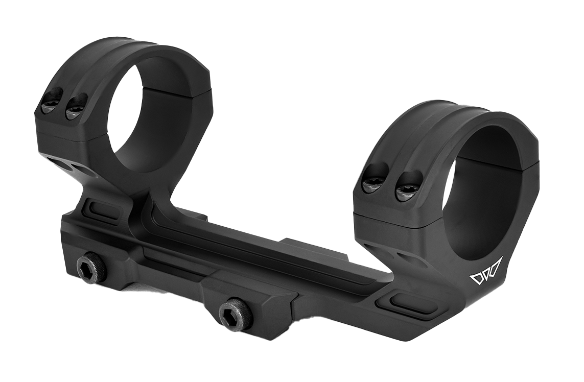 Warne 8551M HyperLite  Black Aluminum 30mm Tube Maxima/Weaver/Picatinny
