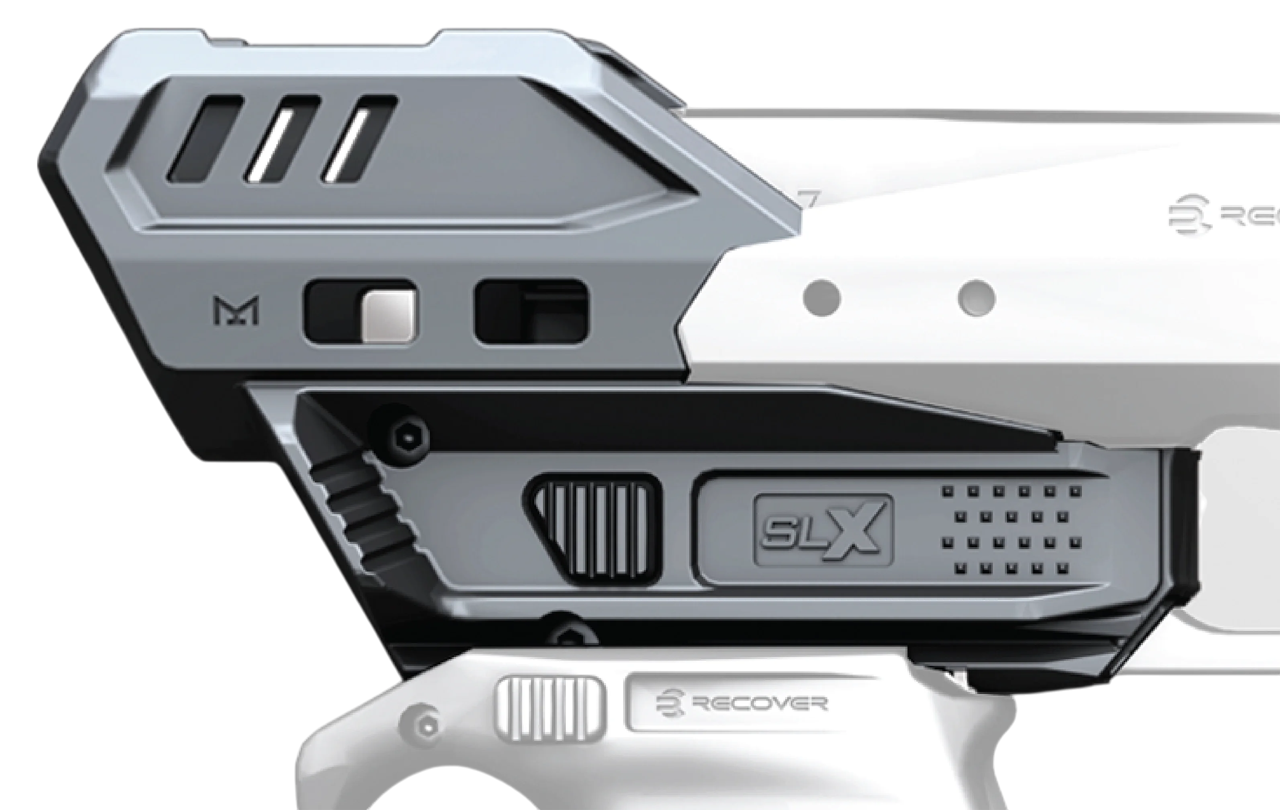 Recover Tactical SLX01 Locking Front Shroud 20/20 M-LOK Black Polymer
