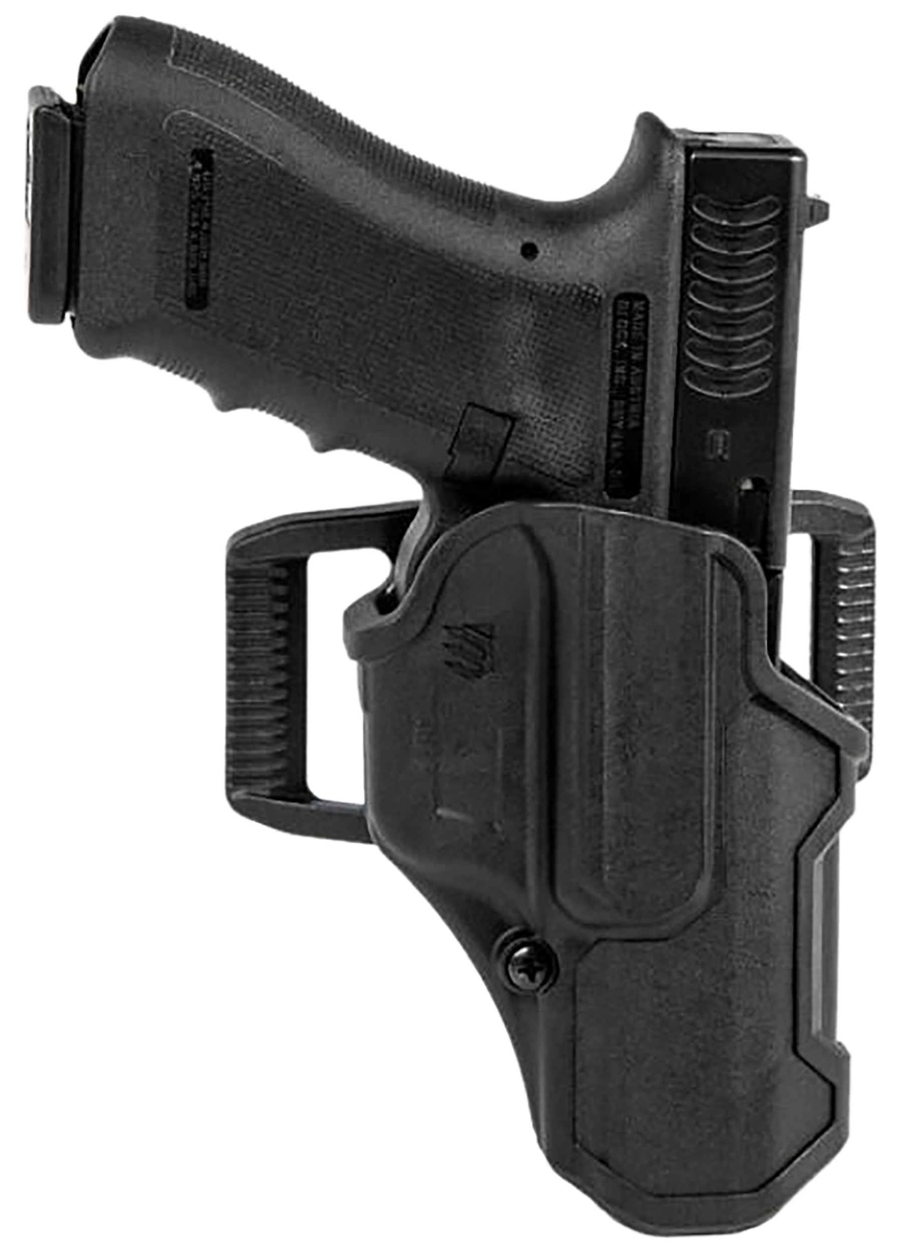 Blackhawk 410757BKR T-Series L2C Non-Light Bearing OWB Black Polymer Belt Slide Fits S&W M&P/SD/Taurus PT 24/7 Pro Right Hand