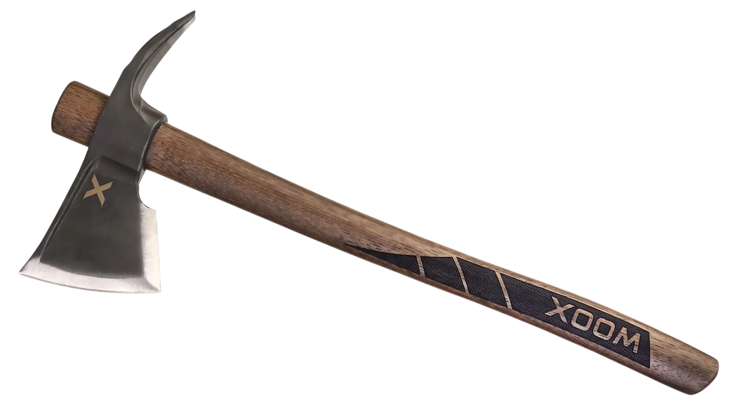 Woox BU.AXE050.01 Solo  8.50" Convex Carbon Steel Blade Brown/Black Appalachian Hickory Handle 19" OAL