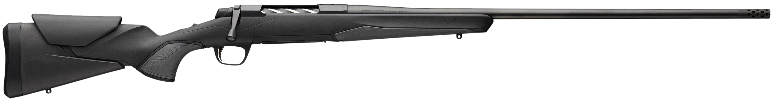 Browning 036031282 X-Bolt 2 Micro Full Size 6.5 Creedmoor 4+1 20" Matte Blued Threaded Sporter Barrel, Matte Blued Drilled & Tapped Steel Receiver, Adjustable Vari-Tech Black Synthetic Stock