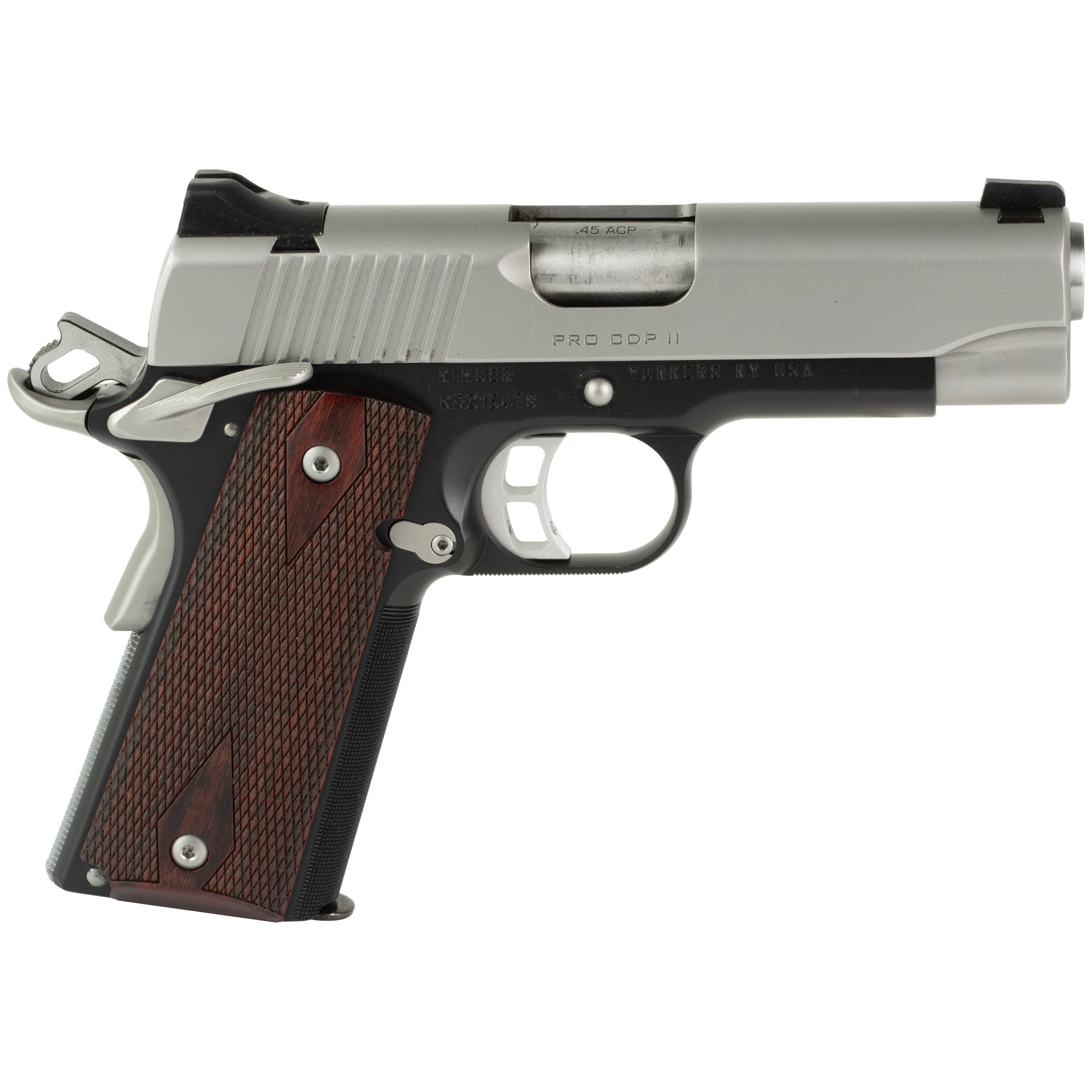 KIMBER PRO CDP II 45ACP 4" 7RD NS