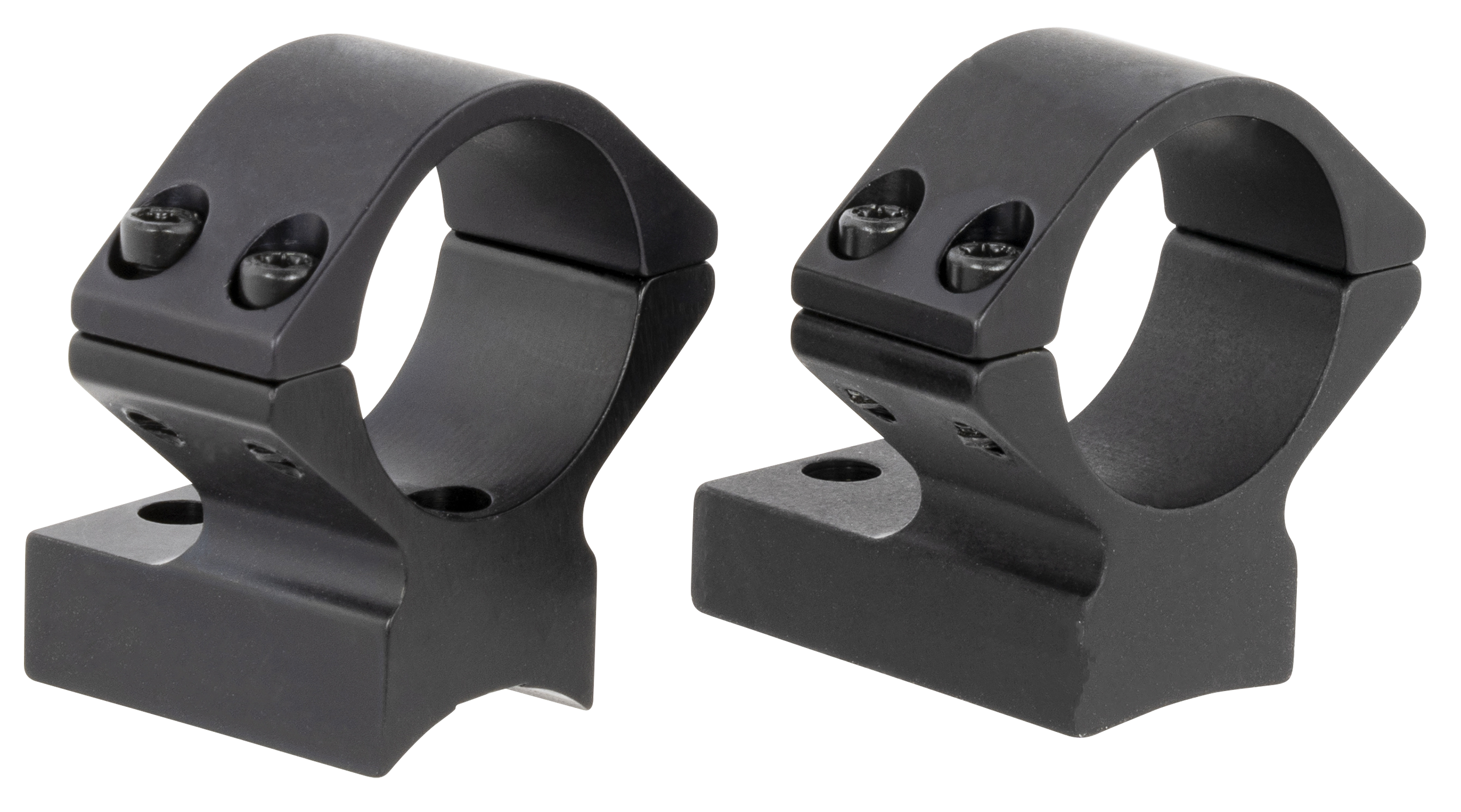 Talley 930706 Scope Mount/Ring Combo  Black Anodized Aluminum 1" Tube Weatherby Mark V Low Rings Non-Magnum Action 0 MOA