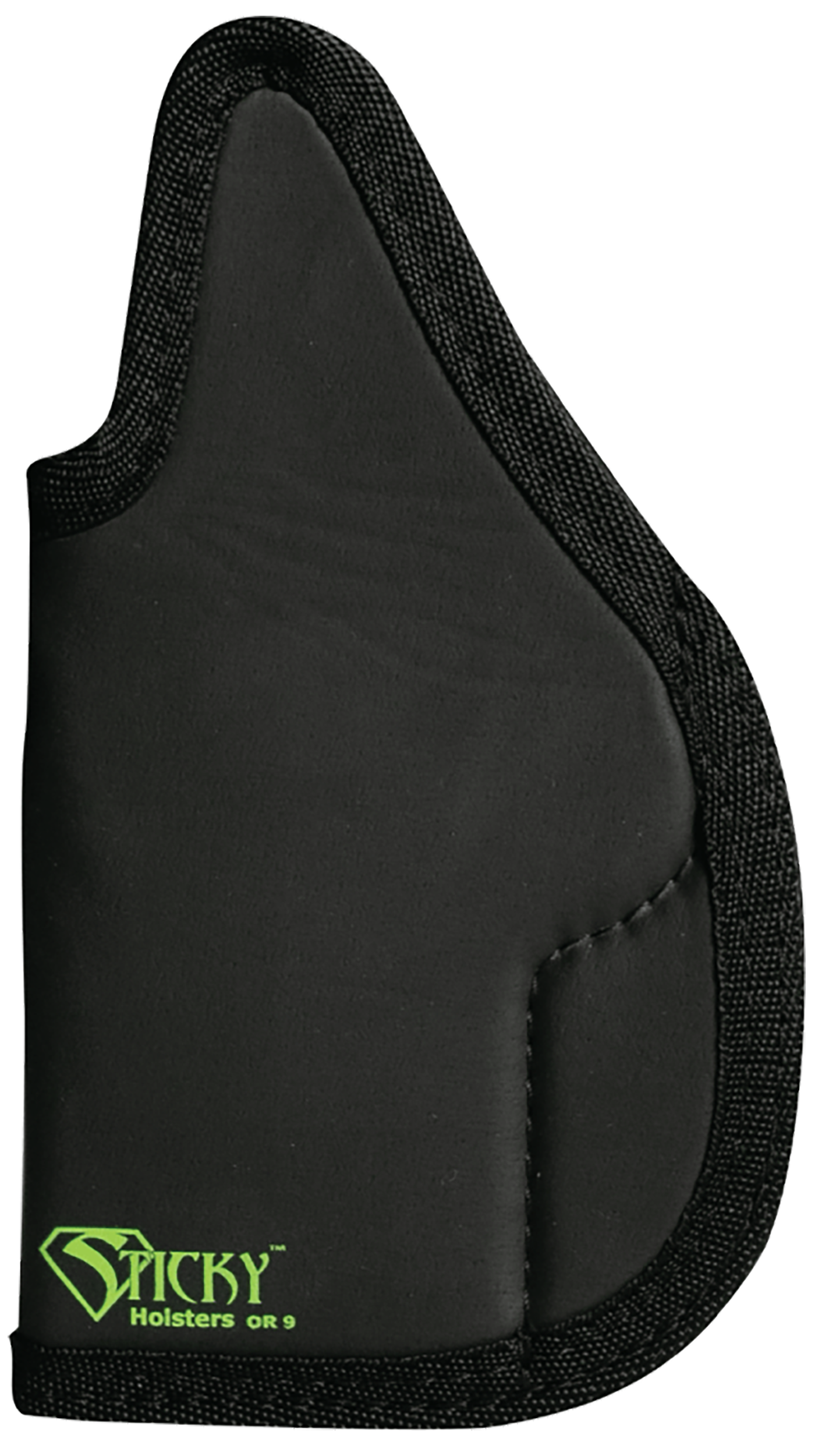 Sticky Holsters OR9 OR-9  Black/Green Latex Free Rubber Fits HK USP 45/Sig P220/P226/Beretta M9/ M92FS/Canik TP9SF/S&W M&P 2.0 5"/Walther G5 Match Ambidextrous