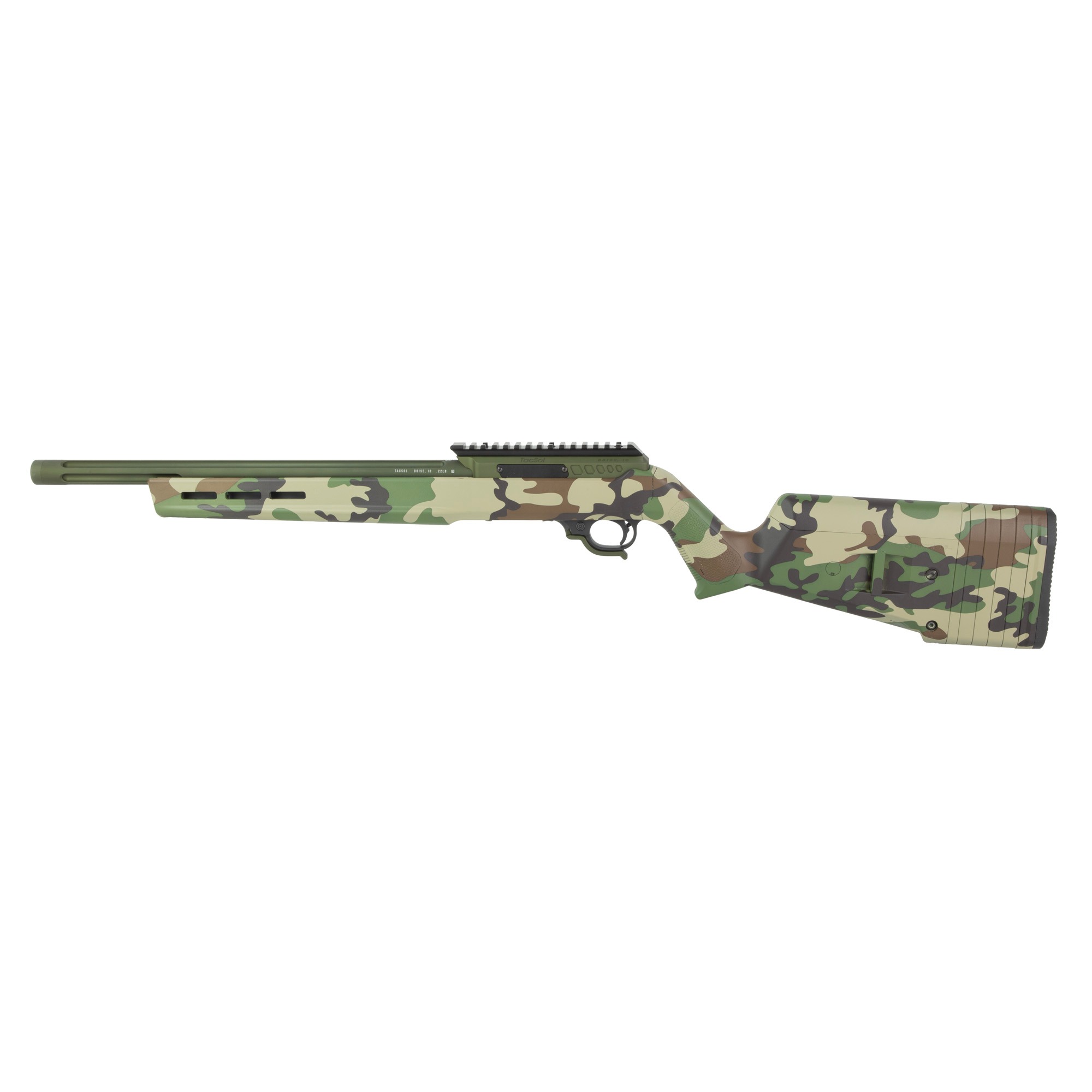 TACSOL X-RING 22LR 16.5" 10RD M81/OD