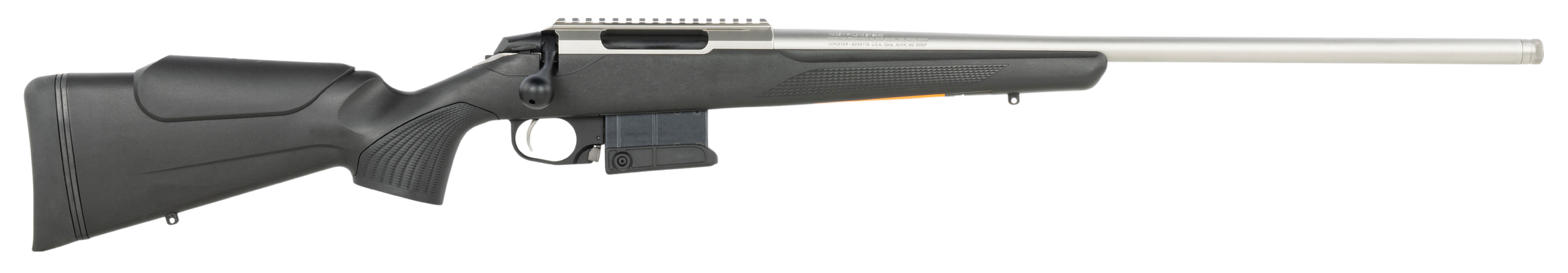 Tikka JRTXE32422MT T3x Lite 6mm Creedmoor 3+1 22" Blued Threaded Barrel, Blued Steel Drilled & Tapped Receiver, Black Fixed Synthetic Stock, Right Hand