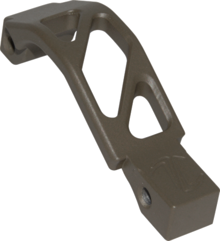 Timber Creek Outdoors AROTGFDE AR Oversized Trigger Guard Drop-In Flat Dark Earth Cerakote Aluminum For AR-Platform