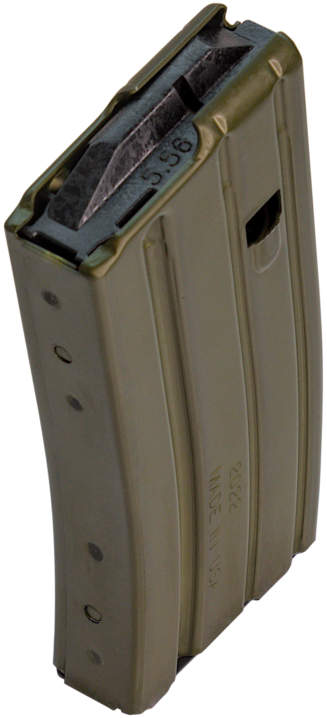 DuraMag 2023008175CPD AR-15 Duramag Speed 20rd 300 BO/223 Cal/5.56 OD Green Aluminum