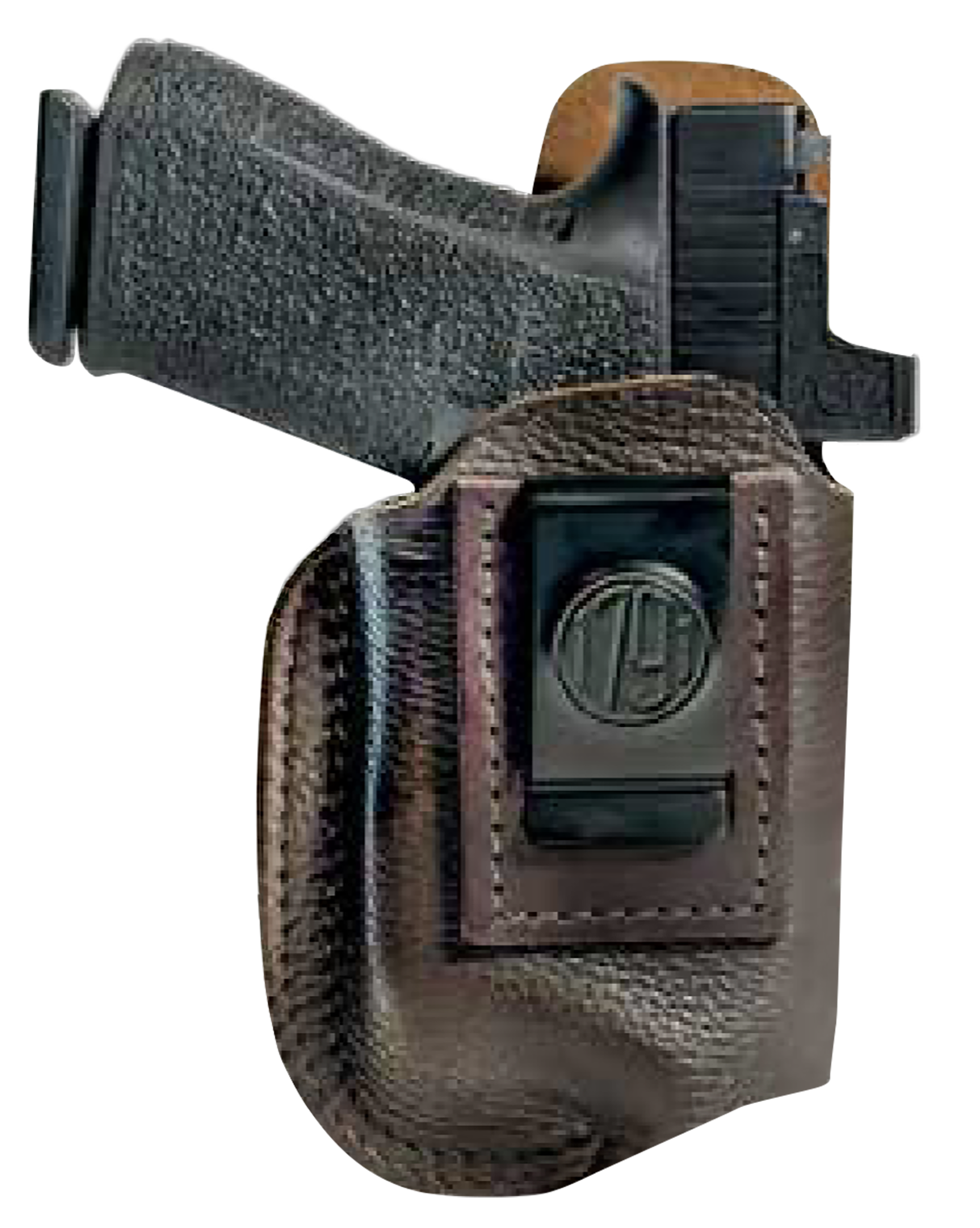 1791 Gunleather ORLBFCD4BRWR Fair Chase Light Bearing IWB Size 04 Brown Leather