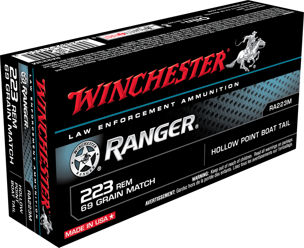 WINCHESTER RANGER 223REM 69GR HPBT