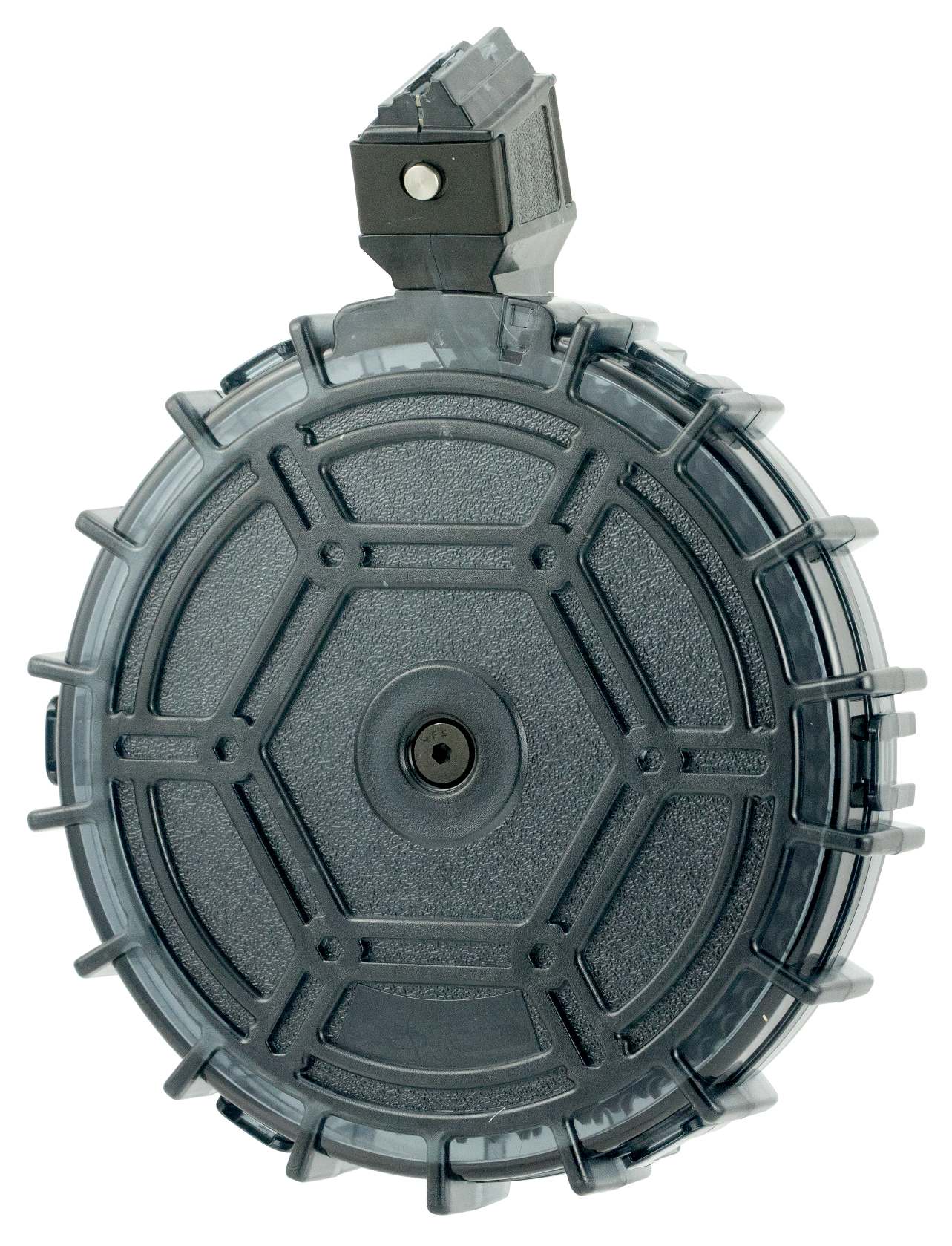 ProMag RUGA30 Ruger 10/22 70rd Drum 22 LR Fit Ruger 10/22/Ruger Charger Black Polycarbonate