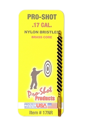 Pro-Shot 7NR Bore Brush  7mm Rifle #8-32 Thread Nylon Bristles Brass Core