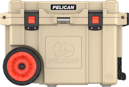 PELICAN COOLERS IM 45 QUART ELITE TAN W/ WHEELS