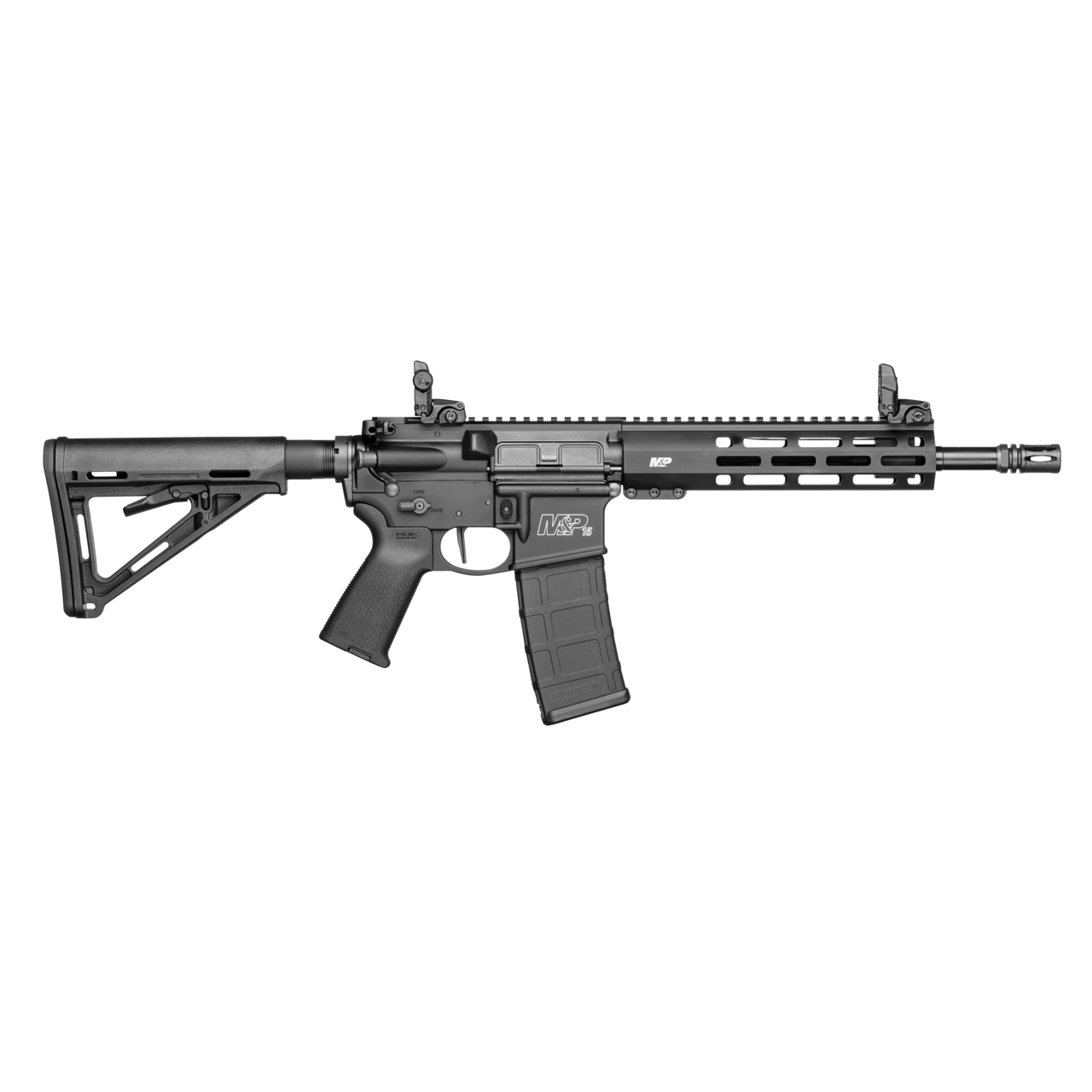 SMITH & WESSON M&P 15 SBR 5.56 11.5"BBL, 9" MLOK, FLIP UP REAR, FIXED SIGHT, 1-30RD MAG