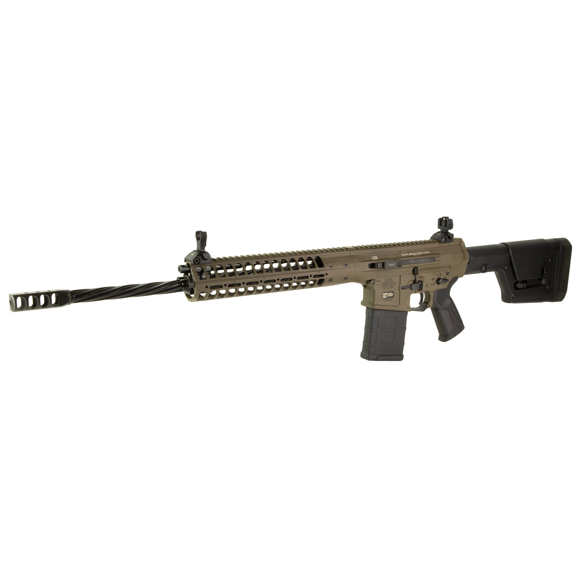 LWRC REPR MKII 762 20" 20RD FLTD PB