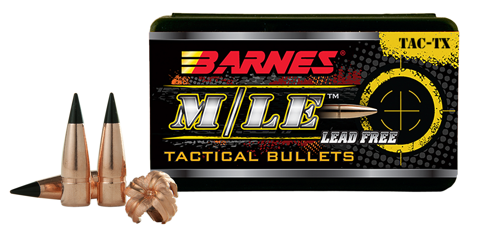 Barnes Bullets 30320 TAC-TX M/LE 300Blackout 120gr Flat Base 50/Box