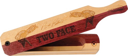 PITTMAN GAME CALLS TWO FACE BOX TURKEY CALL PRPL HRT/MAPL<