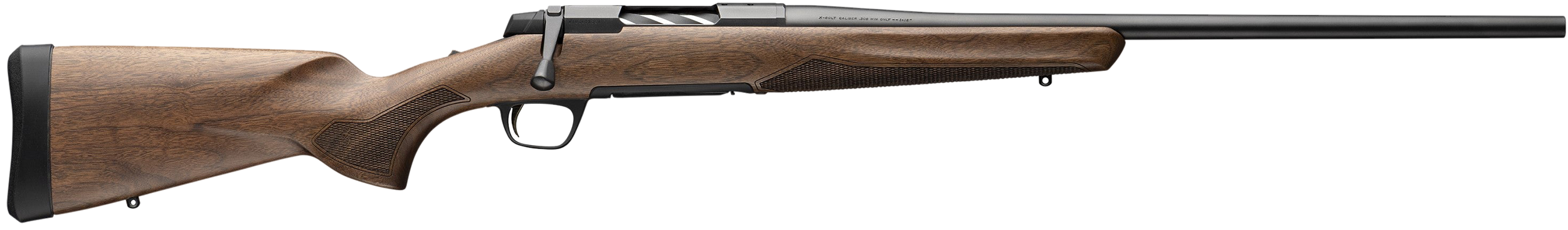 Browning 036001227 X-Bolt 2 Hunter Full Size 7mm Rem Mag Mag 3+1 26" Matte Blued Sporter Barrel, Matte Blued Drilled & Tapped Steel Receiver, Fixed Satin Checkered Walnut Stock