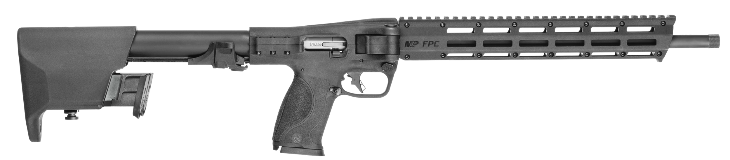 S&W M&P FPC 14168 10MM AUTO 16.25 10R BLK