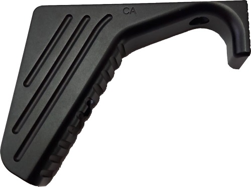 COMSTOCK ANGLED GRIP WITH INTEGRATED HANDSTOP ALUMINUM<<