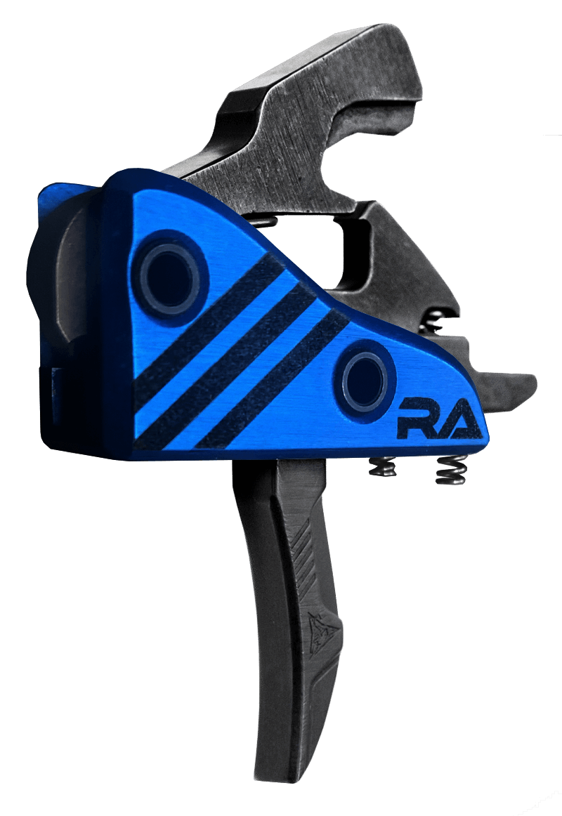 Rise Armament RA524DEFENSE Blitz Defense Single-Stage Hybrid with 4.50 lbs Draw Weight, Blue Housing & Black Trigger for AR-Platform, Includes Pins