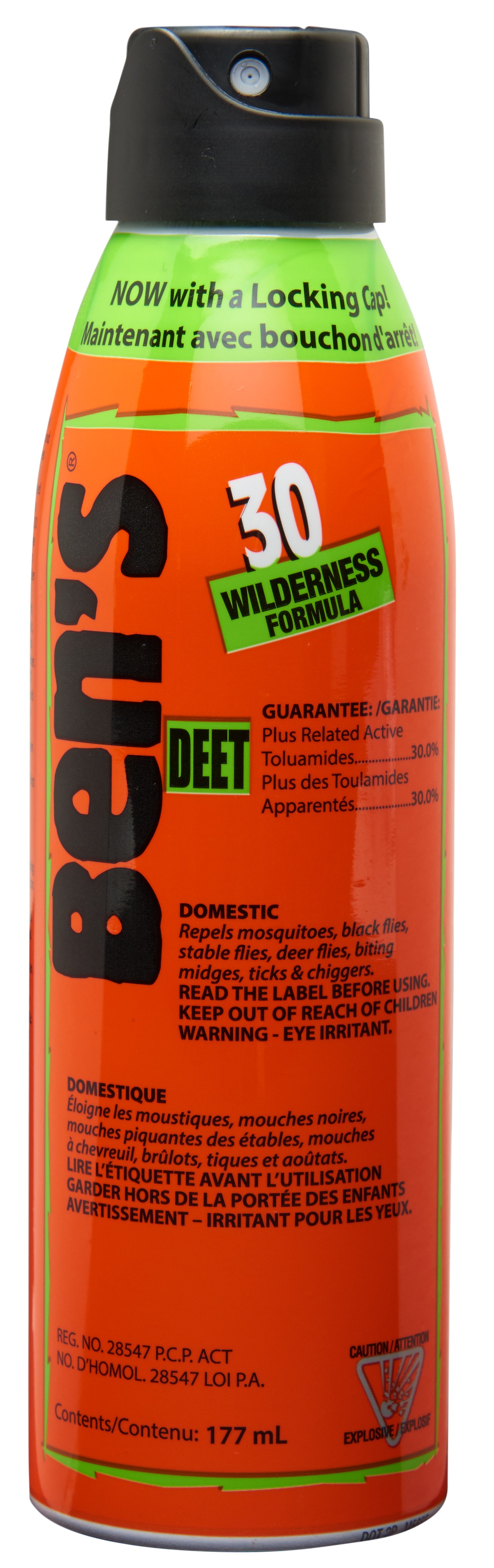 Ben's 00067178 30 Odorless Scent 6oz Aerosol Repels Ticks & Biting Insects Effective Up to 8 hrs