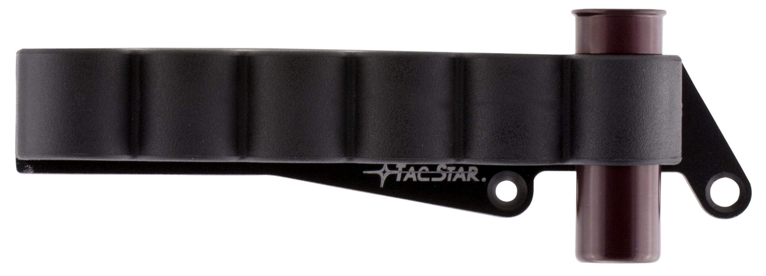 TacStar 1081211 SideSaddle Slimline Remington 870/1100/1187 12 Gauge 6rds Black Polymer w/Aluminum Mounting Plate