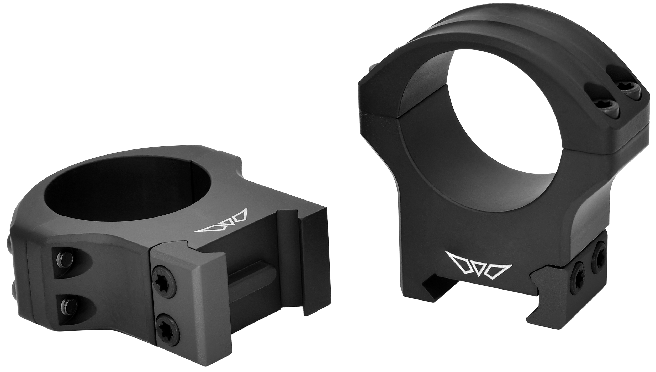 Warne 8515M HyperLite  Matte Black MagnaFusion Alloy 30mm Tube High Maxima/Weaver/Picatinny