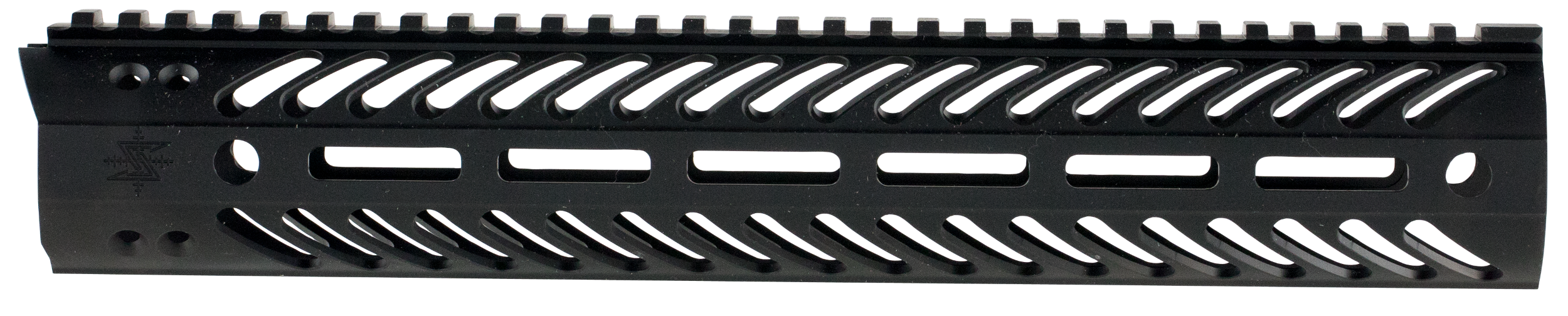 Seekins Precision 0010530033 MCSRV2 Rail System AR-15 Black Hardcoat Anodized Aluminum 12" Picatinny/M-LOK