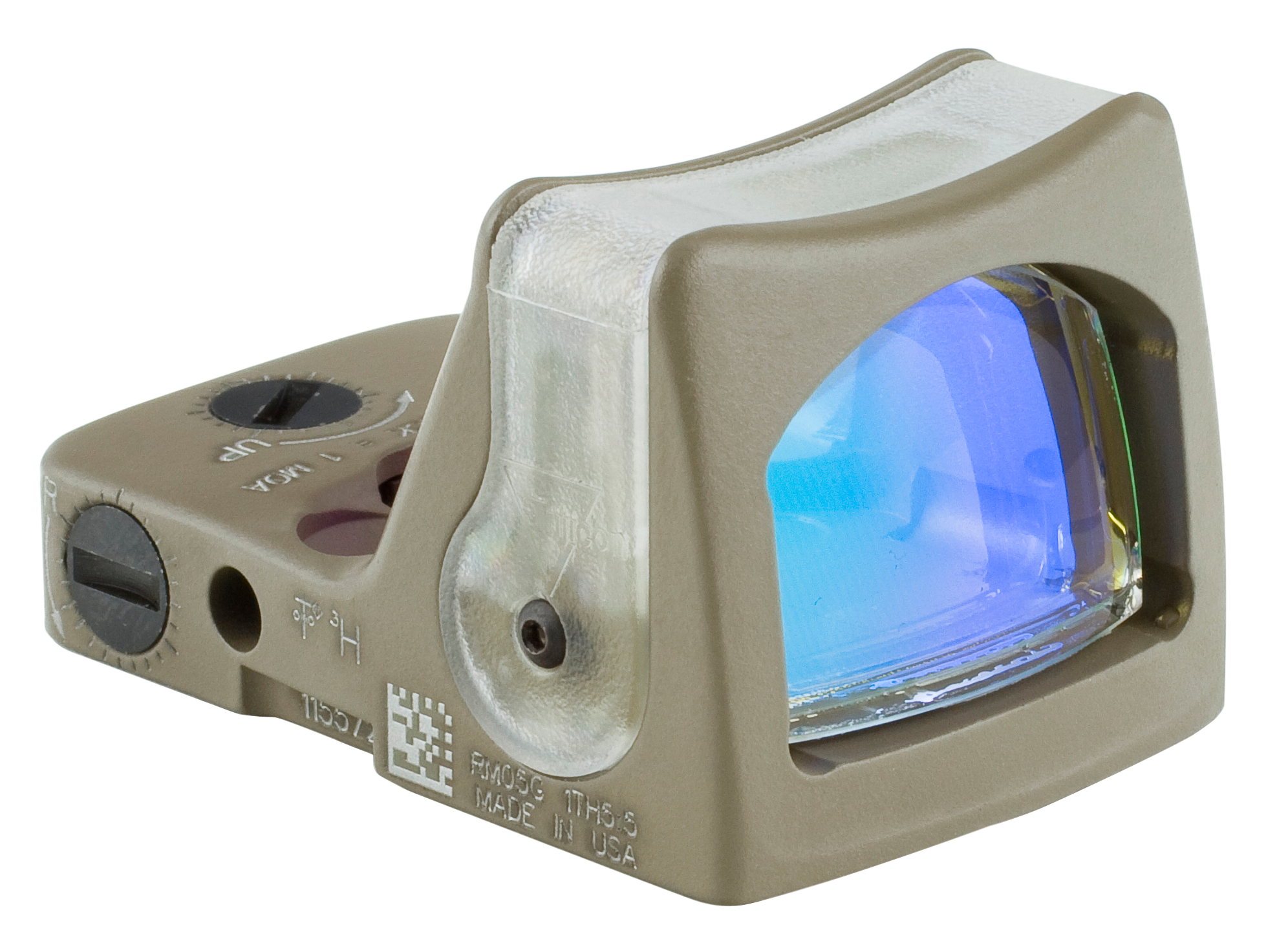 Trijicon 700210 RMR Dual Illuminated Flat Dark Earth 1 x 0.87" x 0.63" 9 MOA Green Dot