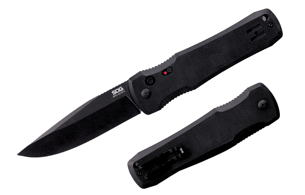 SOG SE-63        SPEC ELITE AUTO II BLACK PVD