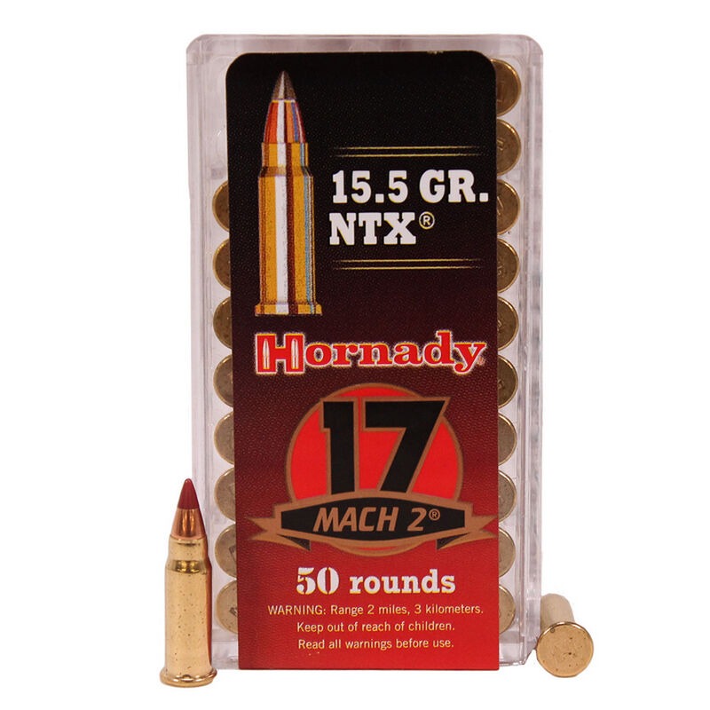 HORNADY 17 MACH2 15.5 GR NTX