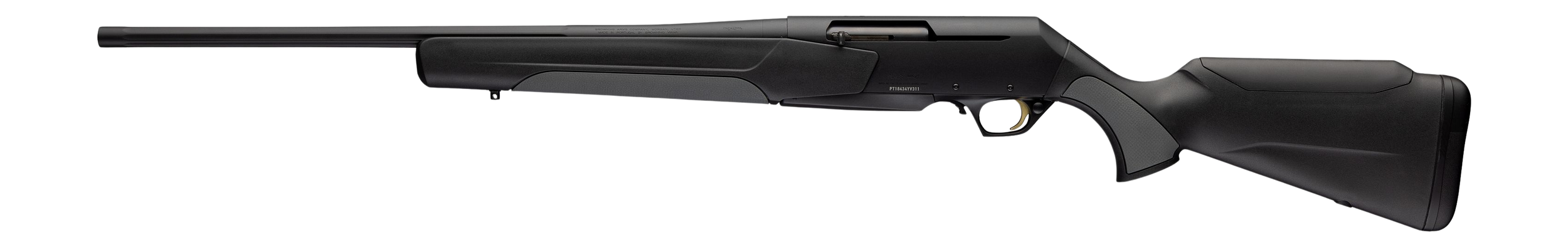 Browning 039031211 BAR MK4 Hunter 243 Win 4+1 22" Matte Black Fluted Barrel & Aluminum Alloy Drilled & Tapped Receiver, Black Adj Shim Synthetic Stock, Left Hand