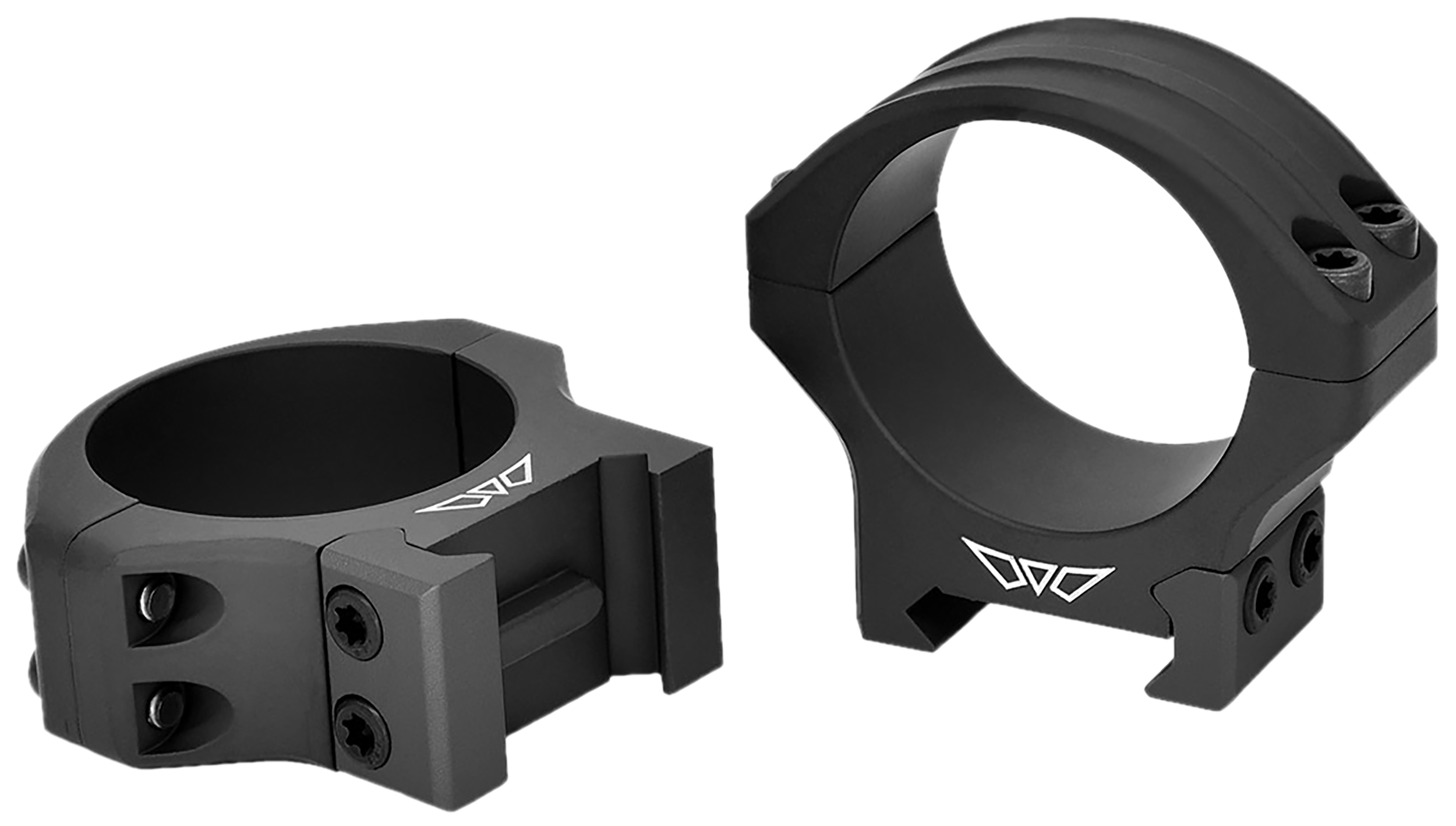 Warne 520M Maxima Horizontal Rings Matte Black Steel 34mm Tube Picatinny/Weaver