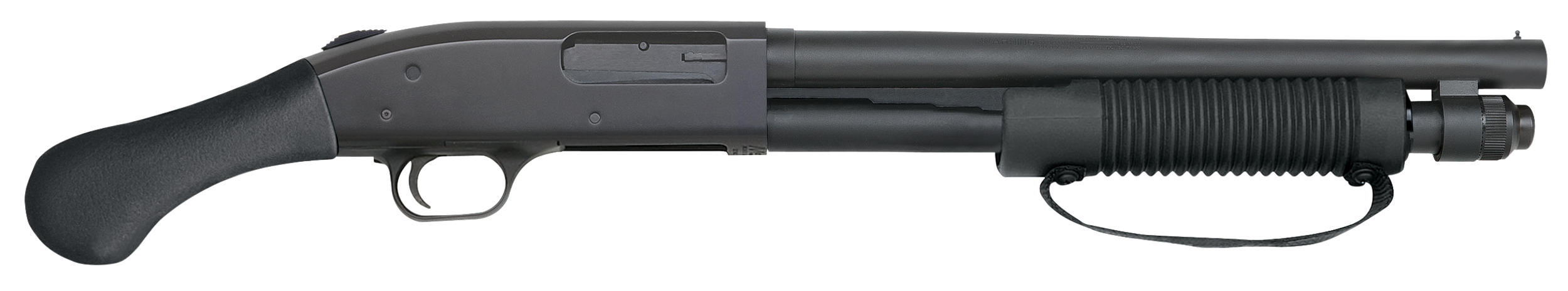 Mossberg 50659 590 Shockwave 12 Gauge Pump 3" 5+1 14" Blued Heavy-Walled Barrel, Blued Stainless Steel Receiver Drilled & Tapped, Black Raptor Birdshead Grip