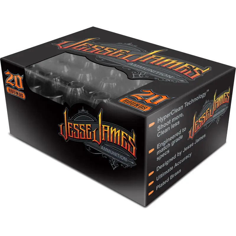 AMMO INC 40 180GR HP JESSE JAMES
