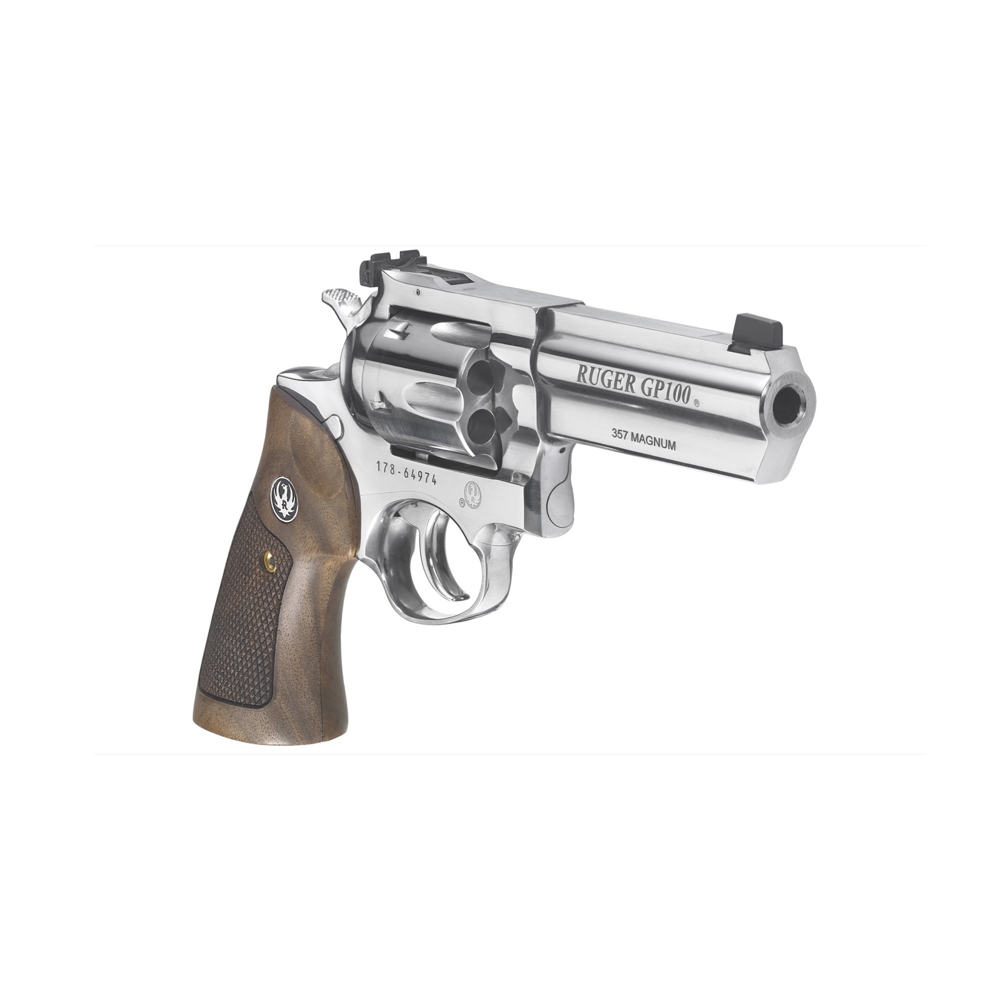 RUGER GP100 357MAG 4.2" STS 6RD HP