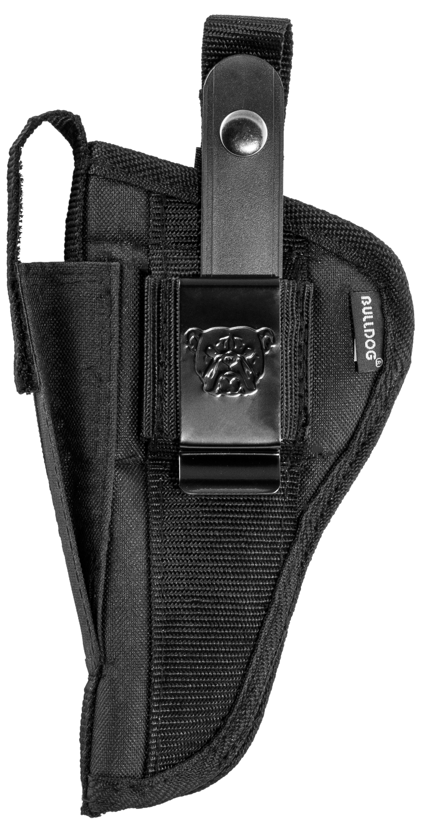 Bulldog FSN34 Extreme  OWB Black Nylon Belt Loop/Clip Fits Ruger Mark-Style Auto Fits 4-5" Barrel Ambidextrous