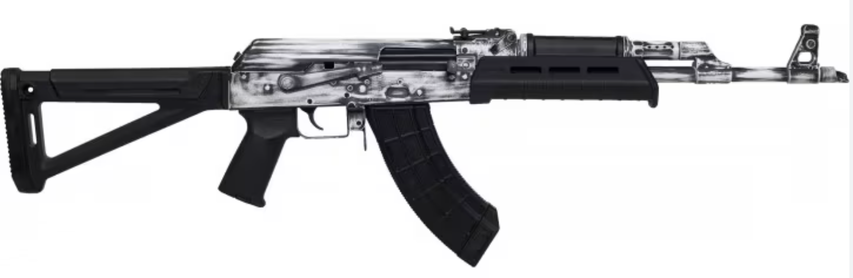 CENTURY VSKA 7.62X39 AK RFL DISTRESSED WHITE 16.5"