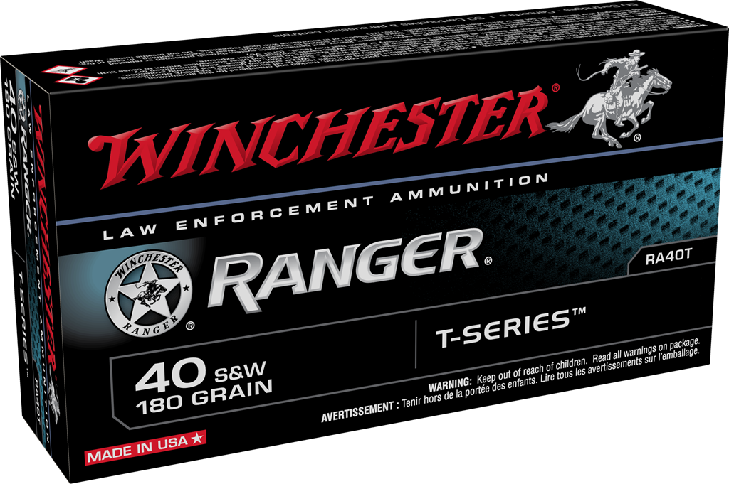 WINCHESTER RANGER 40S&W 180GR T-SRS