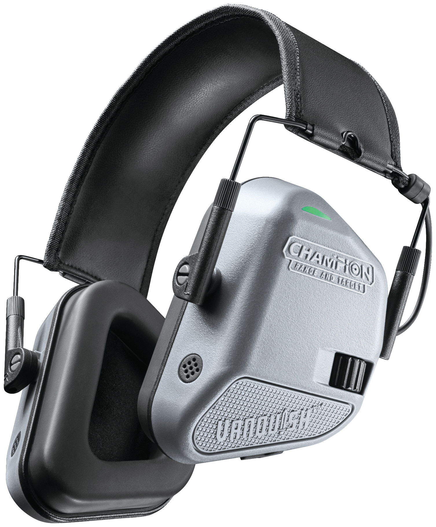 Champion Targets 40978 Vanquish Muff Over the Head Rechargeable Li-ion Gray/Black