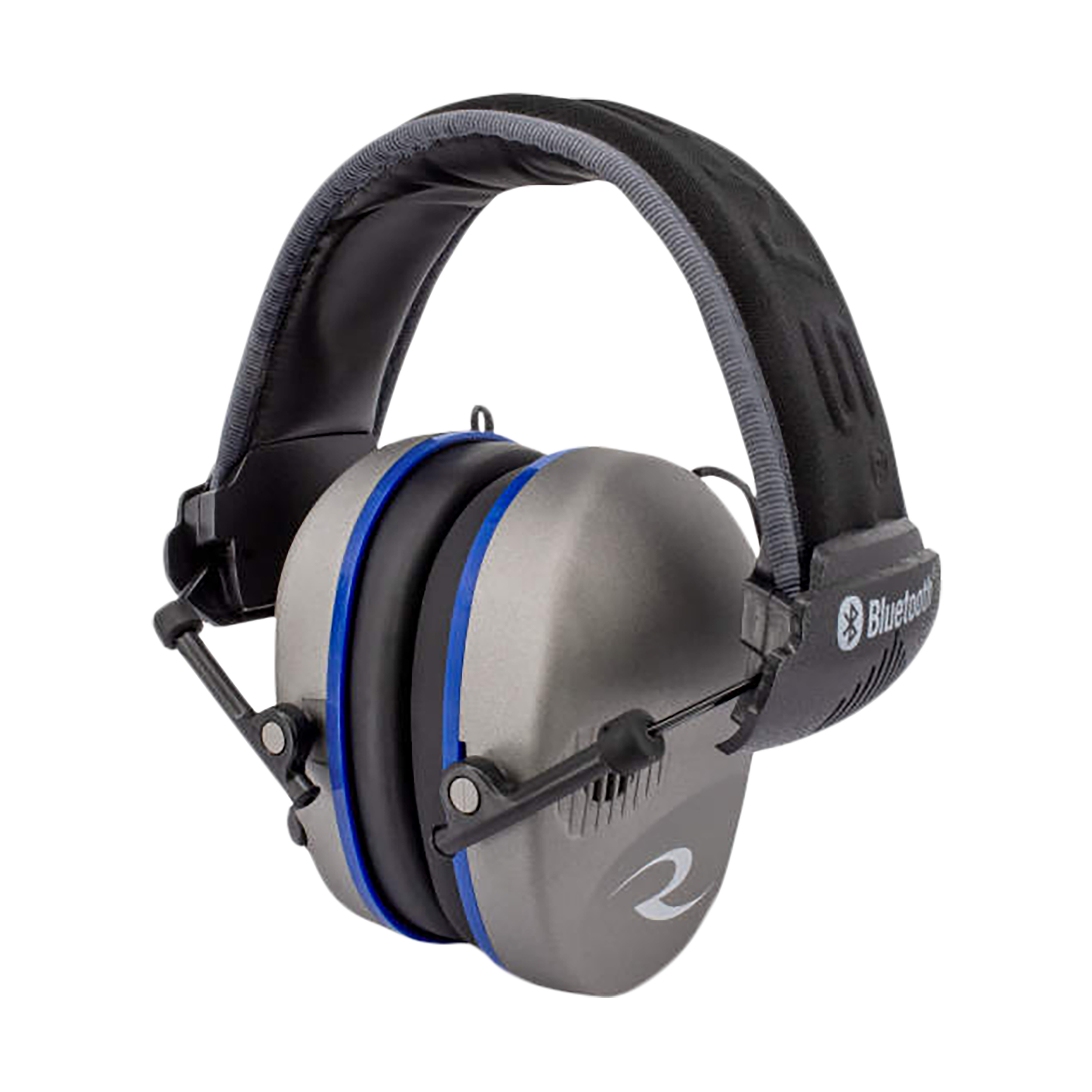 Radians R3700 R-3700 Quad Mic Electronic Muff Polymer 24 dB Over the Head Pewter/Black Adult 1 Pair