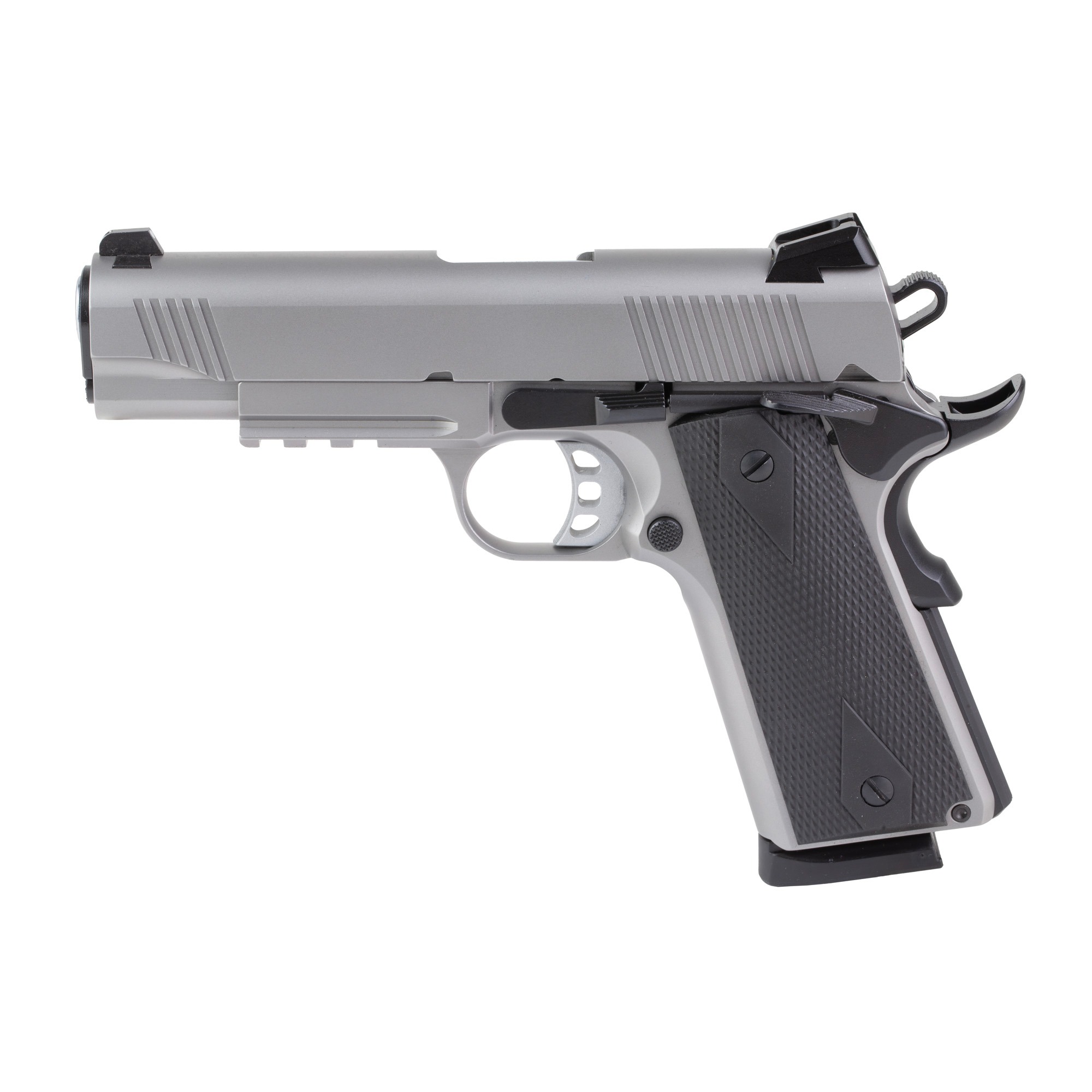 TISAS 1911 SS45R 45ACP 4.25" 8RD SS