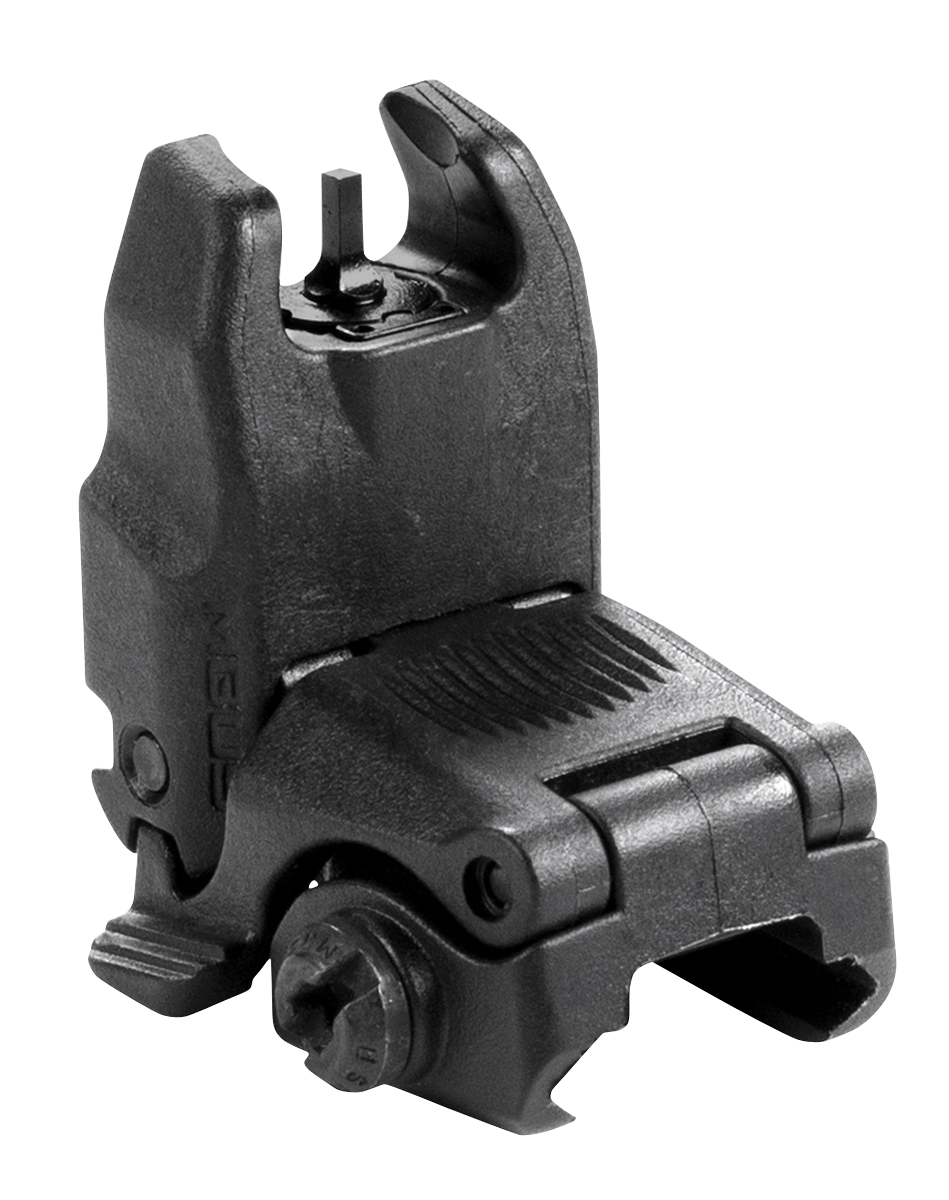 Magpul MAG247-BLK MBUS Sight Front  Black Folding for AR-15/M16