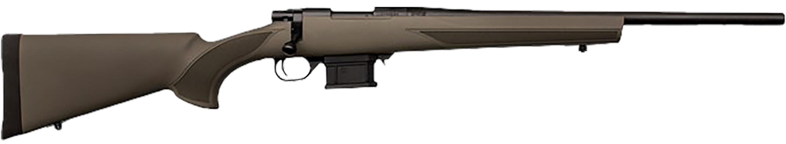 Howa HMA22ARCG 1500 Mini Action 22 ARC 5+1 22" Blued Threaded Barrel, Blued Stainless Steel Drilled & Tapped Receiver, Green Fixed Synthetic Stock, Right Hand