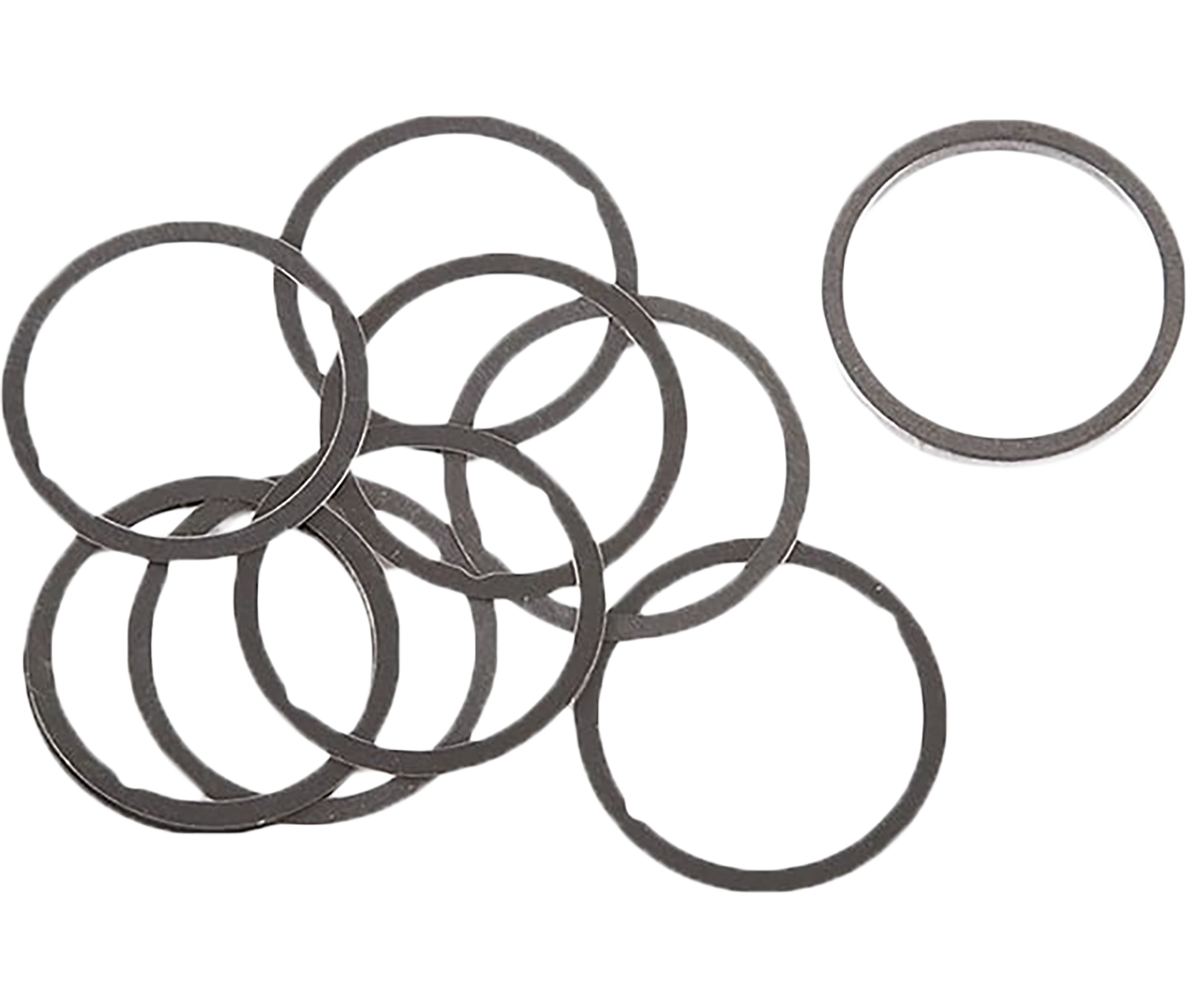 Dead Air DA002 Shim Kit 5/8"-24 tpi 3 Different Shim Thicknesses Included (.004", .006", .060")