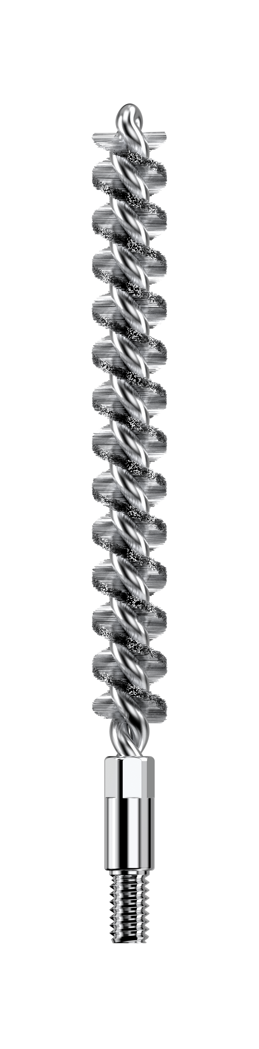 Real Avid AVBMSB65MM Bore-Max Speed Brush 6.5mm Rifle Nickel Plated Bronze Brush